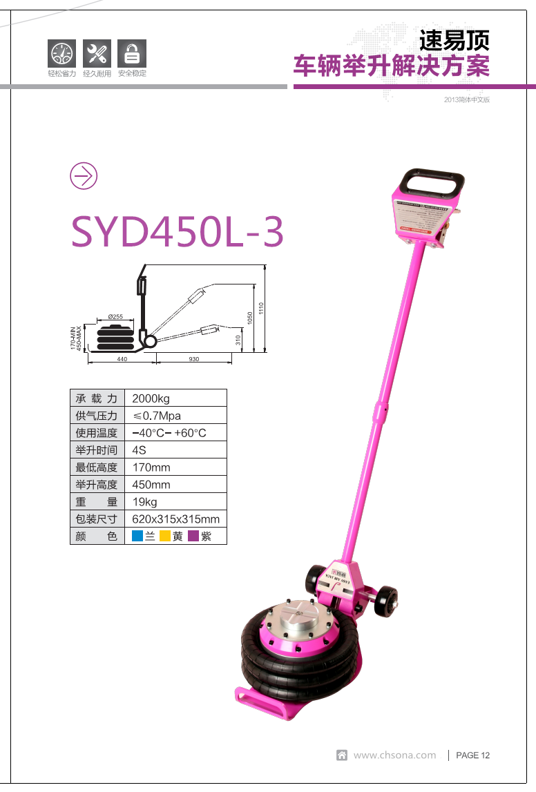 氣囊千斤頂使用說明 氣囊千斤頂使用說明