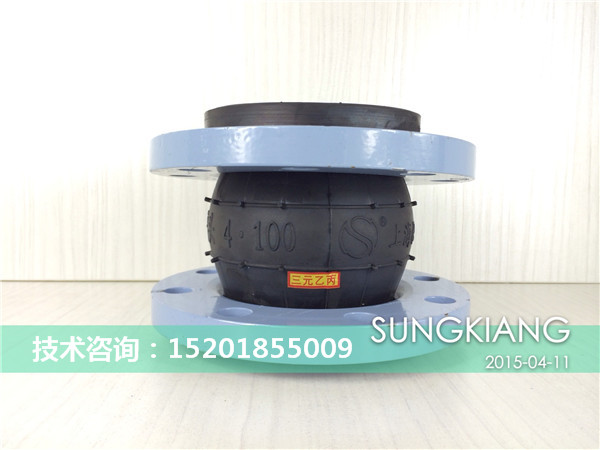 EPDM三元乙丙橡膠軟接頭可使用在100度沸水中嗎？