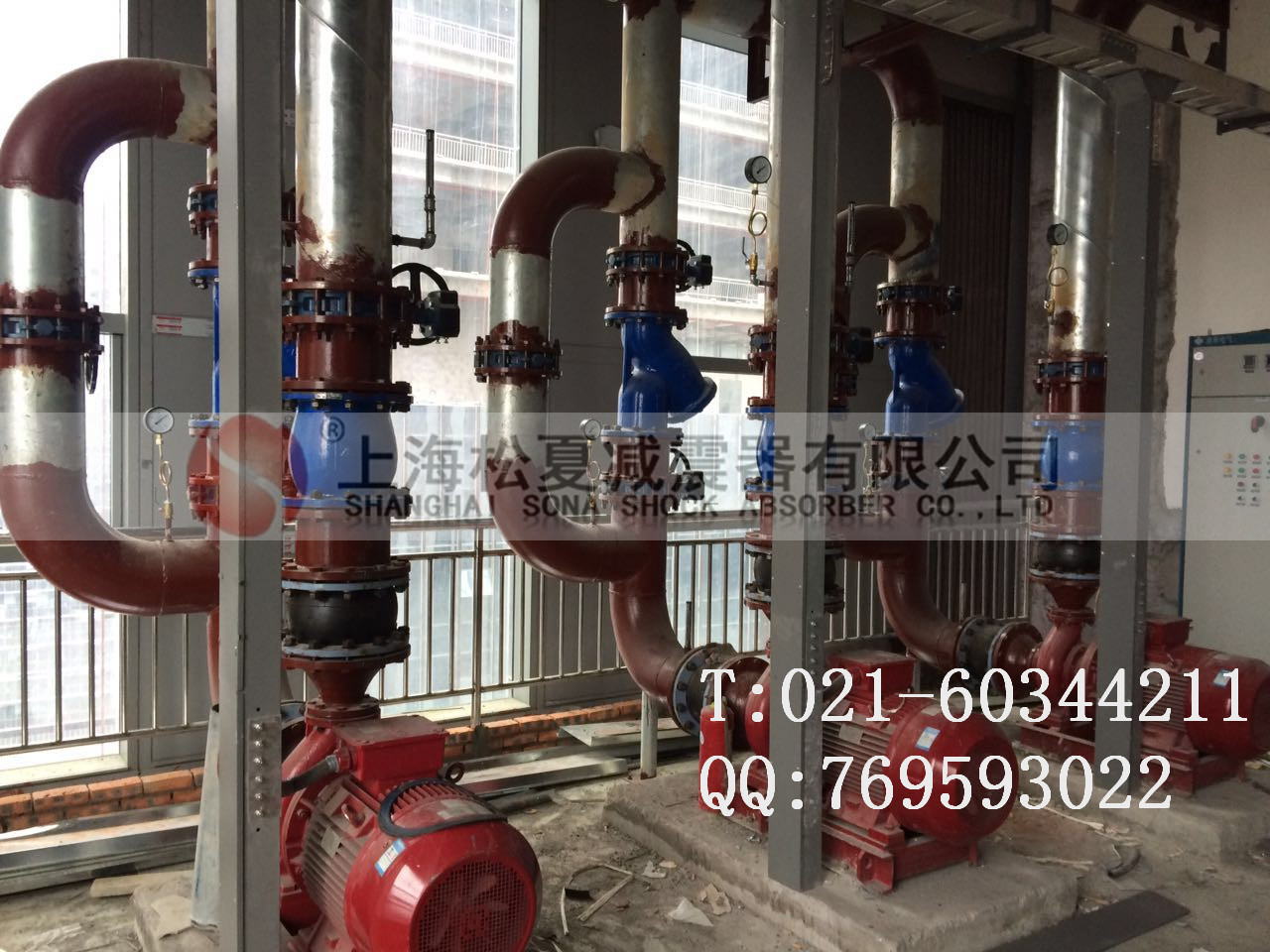 ?？松梨诿摎鈾C采用上海松夏橡膠接頭