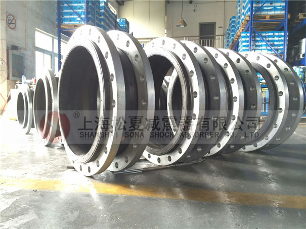 松夏橡膠軟接頭用于青島普集鐵路職工住宅項目